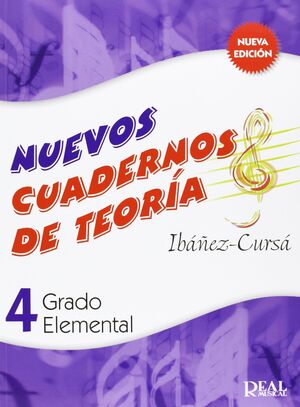 NUEVOS CUADERNOS DE TEORIA  4 GRADO ELEMENTAL