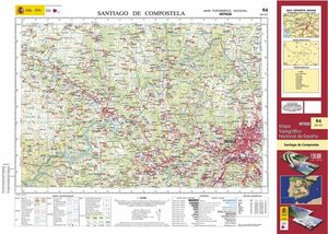 MTN 50. HOJA 94, SANTIAGO DE COMPOSTELA