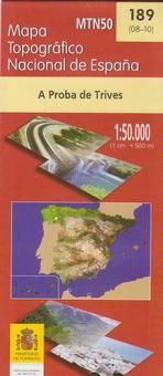 MTN 50. HOJA 189, A POBRA DE TRIVES