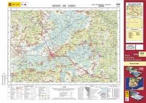 MTN 50. HOJA 264, XINZO DE LIMIA