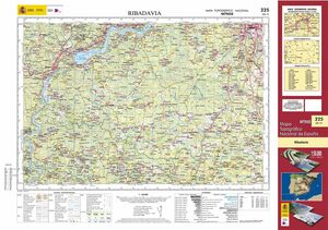 MTN 50. HOJA 225, RIBADAVIA