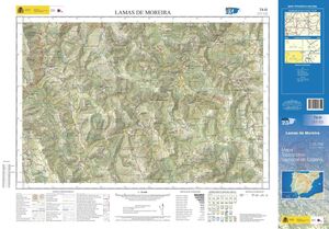 MTN 25. HOJA 74-III, LAMAS DE MOREIRA