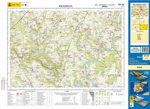 MTN 25. HOJA 97-IV, PRADEDA