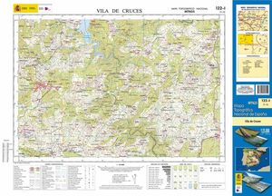 MTN 25. HOJA 122-I, VILA DE CRUCES