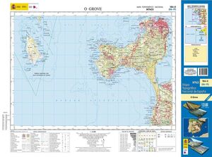 MTN 25. HOJA 184-II, O GROVE