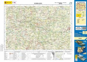 MAPA TOPOGRÁFICO Nº 71-III, SOBRADO (1:25.000)