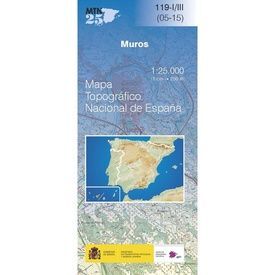 MTN 25. HOJA 119- I/III .MUROS
