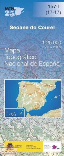 MTN 25. HOJA 157-I, SEOANE DO COUREL