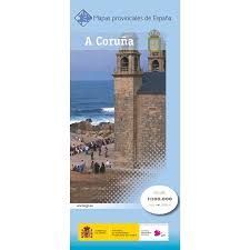 A CORUÑA. MAPAS PROVINCIALES DE ESPAÑA 1:200.000