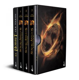 ESTUCHE TOLKIEN. INCLUYE EL HOBBIT, LA COMUNIDAD DEL ANILLO, LAS DOS TORRES, EL RETORNO DEL REY +