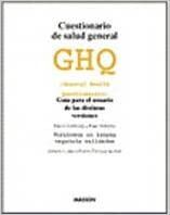 CUESTIONARIO DE SALUD GENERAL GHQ
