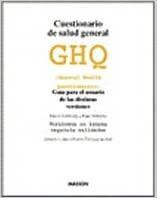 CUESTIONARIO DE SALUD GENERAL GHQ