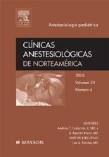 ANESTESIOLOGÍA PEDIÁTRICA