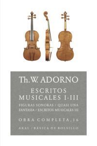 ADORNO COMP.16 ESCRITOS MUSICALES 1-3