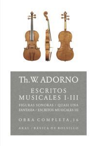 ADORNO COMP.16 ESCRITOS MUSICALES 1-3