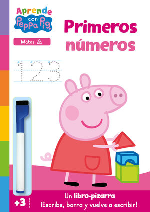 PRIMEROS NÚMEROS (LIPRO-PIZARRA) (PEPPA PIG. CUADERNO DE ACTIVIDA