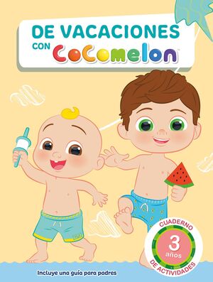 CUADERNO DE VACACIONES CON COCOMELON (3 AÑOS)