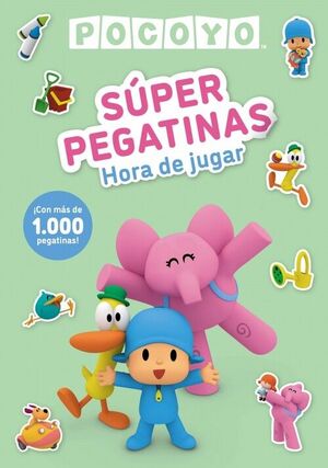 POCOYÓ. ACTIVIDADES - SÚPER PEGATINAS. HORA DE JUGAR. ¡CON MÁS DE 1.000 PEGATINA