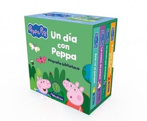 PEPPA PIG. PEQUEÑA BIBLIOTECA UN DIA CON