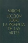 LECCIÓN SOBRE LA PRIMACÍA DE LAS ARTES
