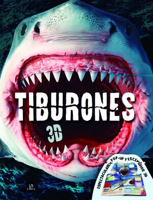 TIBURONES 3D- POP-UP Y ESCENARIOS EN 3D