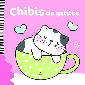 CHIBIS DE GATITOS- LIBRO PARA COLOREAR