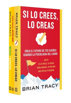 PACK BRIAN TRACY ( SI LO CREES, LO CREAS/HABLA MENOS ACTÚA MÁS/MULTIPLICA TU DINERO)