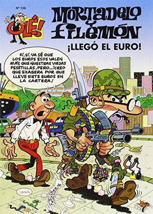 OLE MORTADELO,159 LLEGO EL EURO