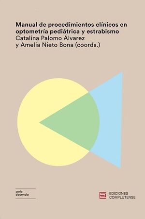 MANUAL PROCEDIMENTOS  CLINICOS EN OPTOMETRIA PEDIATRICA