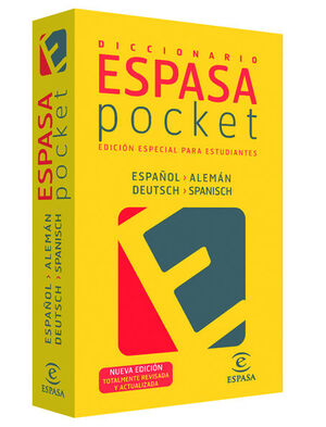 DICCIONARIO POCKET ESPAÑOL / ALEMÁN  DEUTSCH / SPANISCH