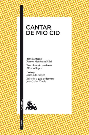 CANTAR DE MIO CID MENENDEZ PIDAL- ALFONSO REYES