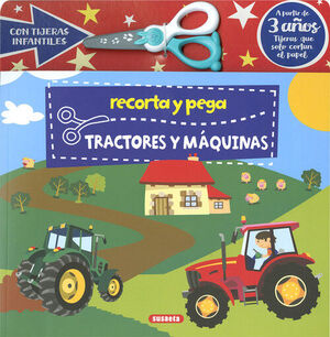 RECORTA Y PEGA TRACTORES Y MÁQUINAS