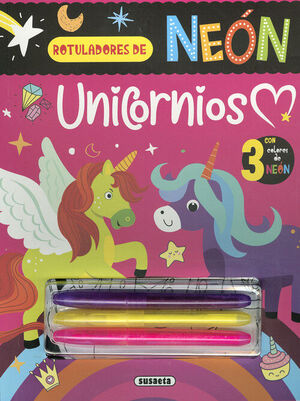 UNICORNIOS ROTULADORES NEON