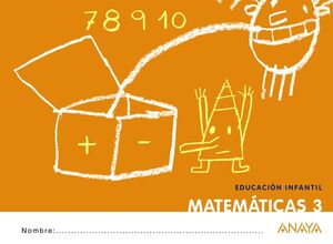 MATEMÁTICAS 3. EDUCACIÓN INFANTIL