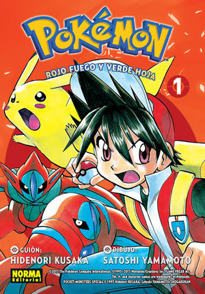 POKÉMON 13. ROJO FUEGO Y VERDE HOJA 01