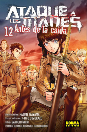 ATAQUE A LOS TITANES: ANTES DE LA CAÍDA (MANGA) 12