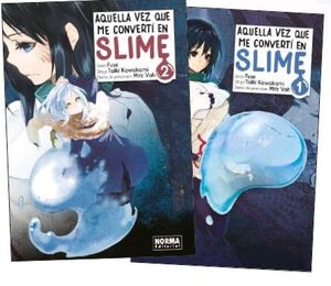 PACK INICIACION AQUELLA VEZ QUE ME CONVERTI EN SLIME 01 Y 02