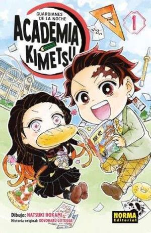 GUARDIANES DE LA NOCHE. ACADEMIA KIMETSU 1