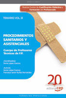 CUERPO DE PROFESORES TÉCNICOS DE F.P. PROCEDIMIENTOS SANITARIOS Y ASISTENCIALES.