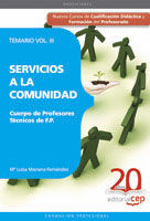 TEMARIO III SERVICIOS A LA COMUNIDAD PROFESORES FP