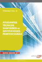 CUERPO DE AYUDANTES TÉCNICOS SANITARIOS DE INSTITUCIONES PENITENCIARIAS. TEMARIO