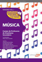 CUERPO DE PROFESORES DE ENSEÑANZA SECUNDARIA. MÚSICA. TEMARIO VOL. II.