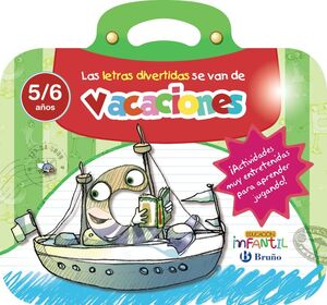 VACACIONES LETRAS DIVERTIDAS 5-6 AÑOS