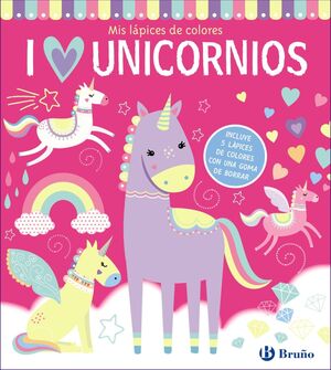 MIS LAPICES DE COLORES, I LOVE UNICORNIOS