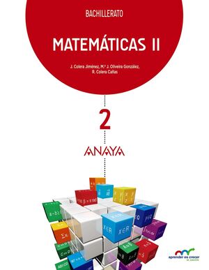 MATEMÁTICAS II BACHILLERATO