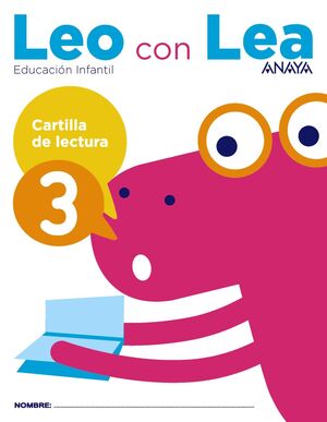 LEO CON LEA. CARTILLA DE LECTURA 3.