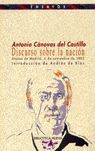DISCURSO SOBRE LA NACIÓN, A. CÁNOVAS DEL CASTILLO