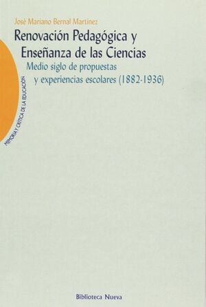 RENOVACION PEDAGOGICA Y ENSEÑANZA DE LAS CIENCIAS