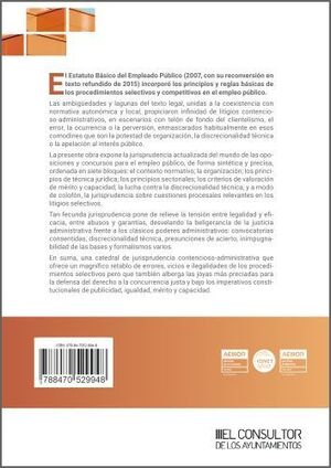 VEDEMÉCUM DE CONTROL JURISPRUDENCIAL DE OPOSICIONES Y CONCURSOS
