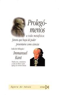 PROLEGÓMENOS A TODA METAFÍSICA